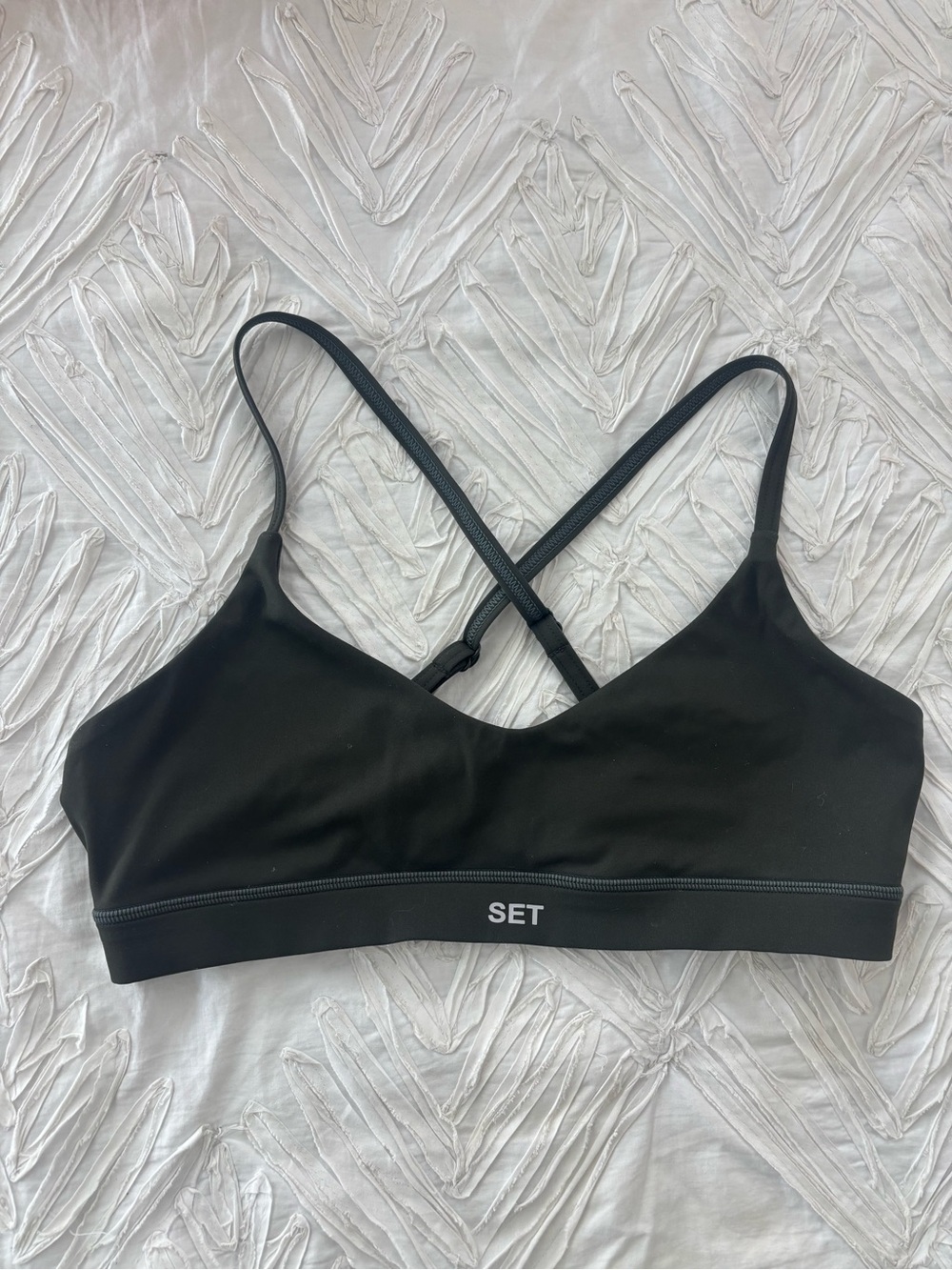 SET Active Cloud Crossback Scoop Bra